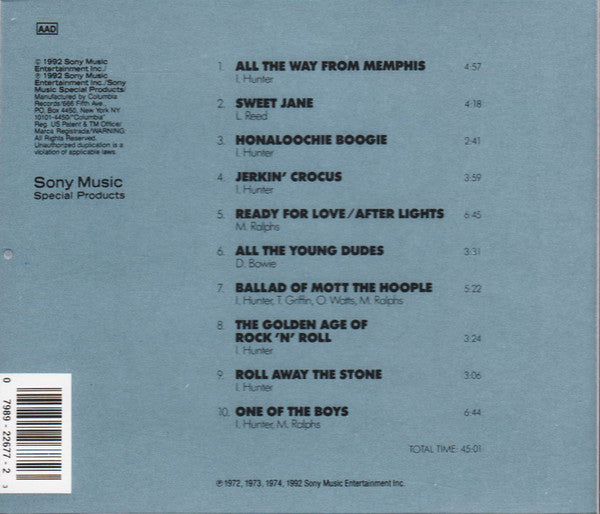 London To Memphis - Mott The Hoople (-) (Used)